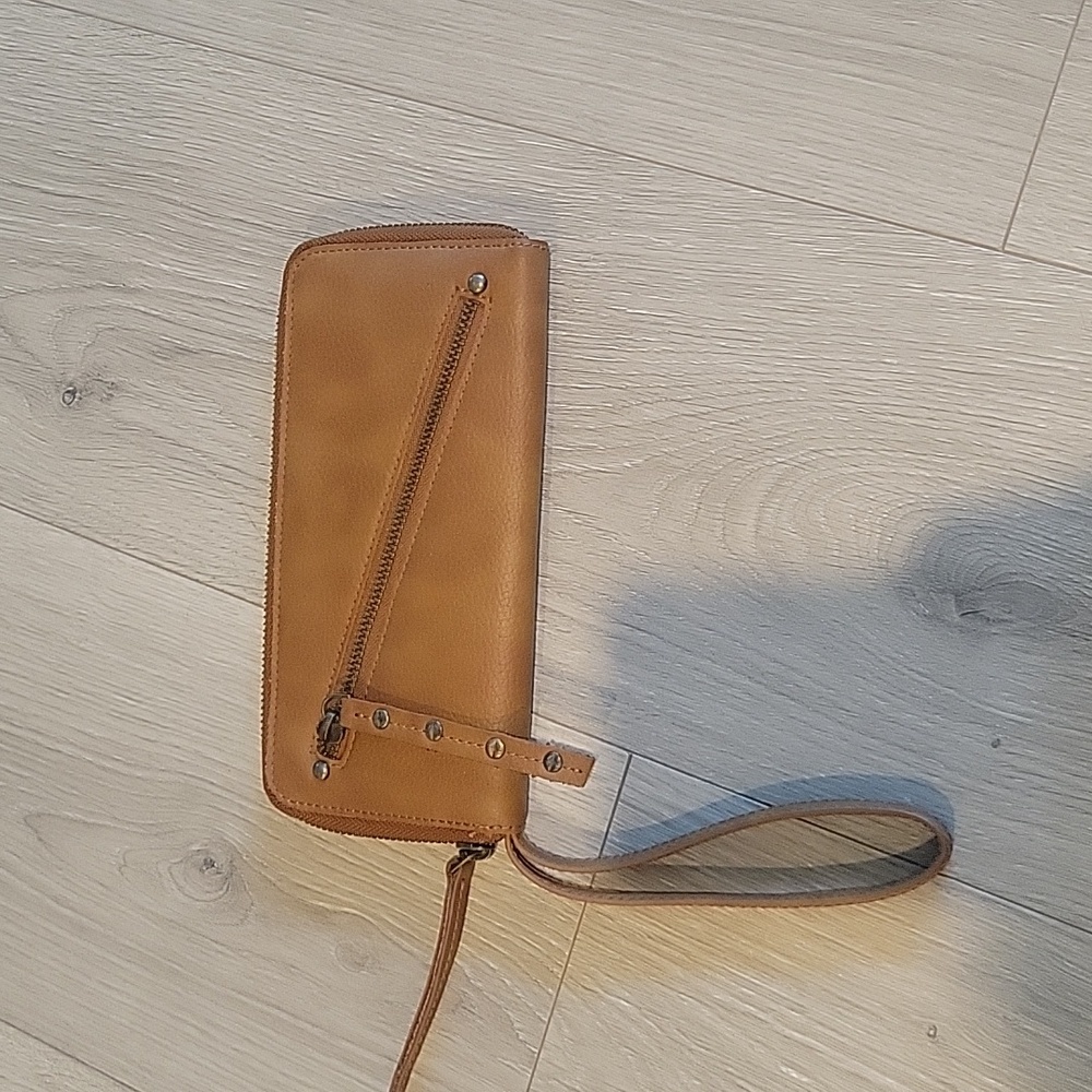 Free people vegan leather wallet